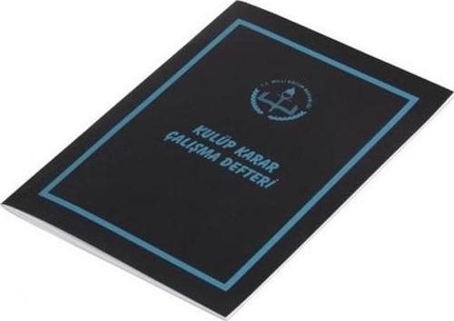 G406 Öğrenci Kulup Karar Ve Çalışma Defteri Plastik Kapak 406