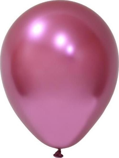 Balon 12" Krom Fuşya (50 Li Paket)