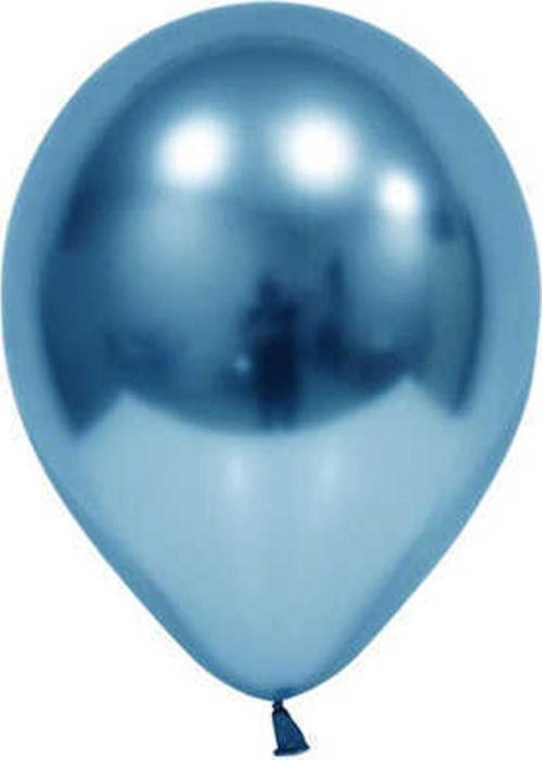 Balon 12" Krom Mavi (50 Li Paket)