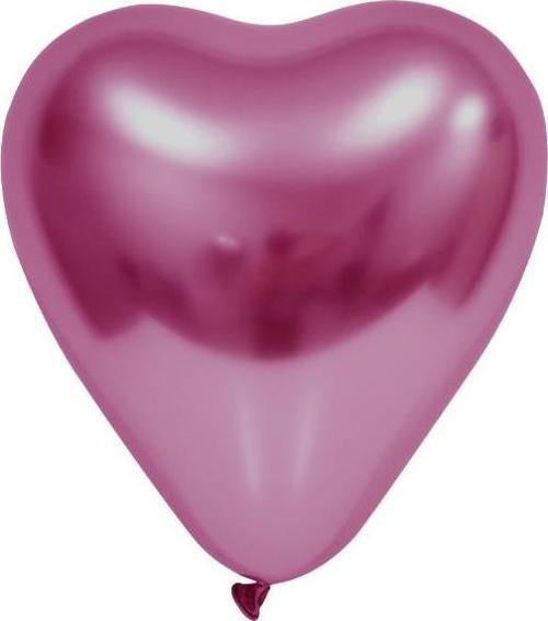 Balon 12" Krom Pembe (50 Li Paket)