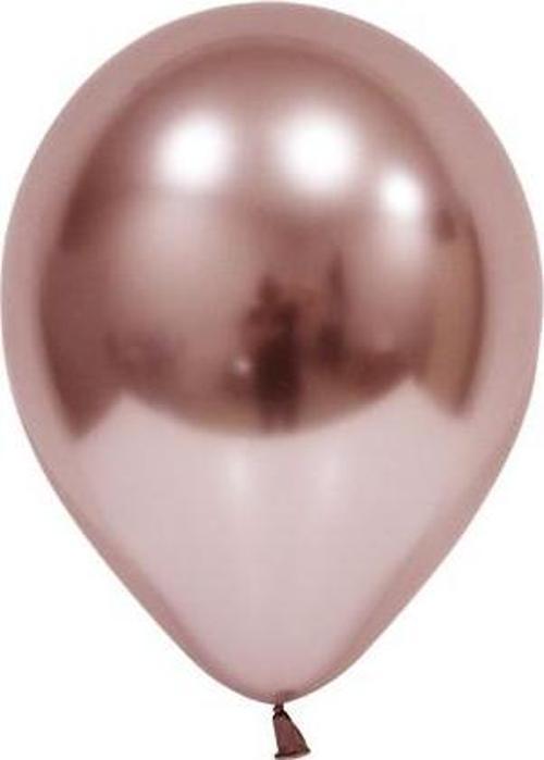 Balon 12" Krom Rose Gold (50 Li Paket)