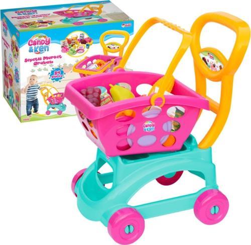 Oyuncak Candy - Ken Sepetli Market Arabası 03032