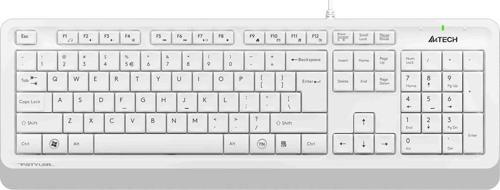 Q TR Usb Fsytyler Multimedya Kablolu Klavye Beyaz FK10