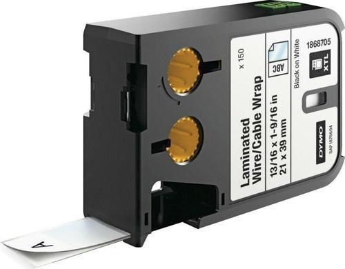 Xtl Laminetel/Kablo 21X39Mm Beyaz/Siyah 150 Etiket 1868705