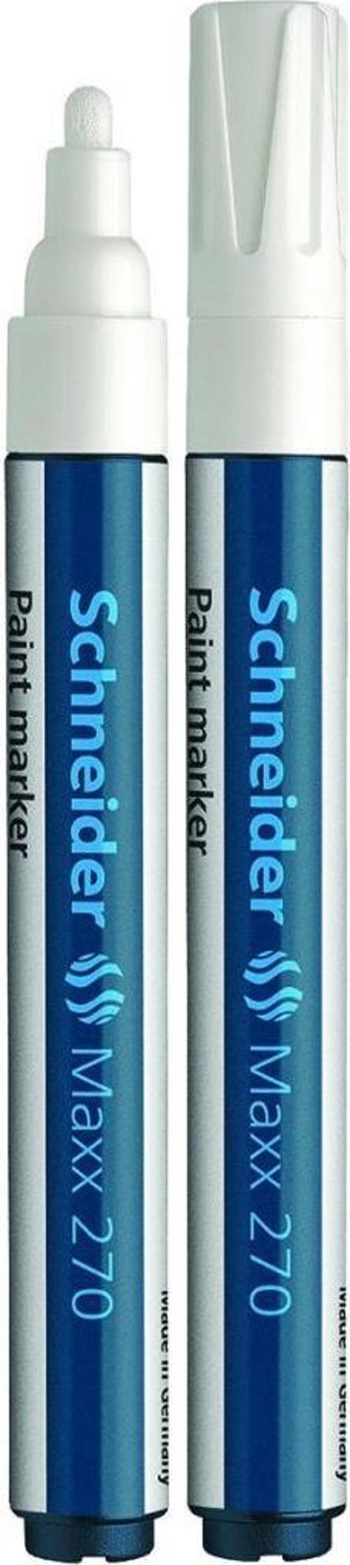 Permanent Markör Boya Kalemi Maxx 1-3 Mm Beyaz 270 (10 Lu Paket)