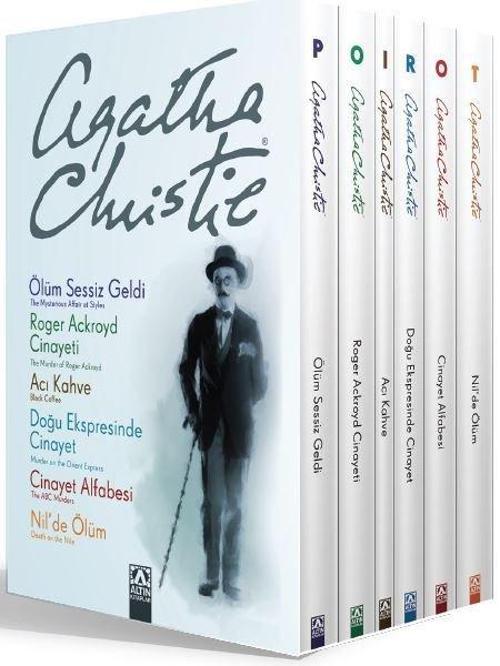 Agatha Christie - Hercule Poirot Seti - 6 Kitap Takım - Özel Kutulu