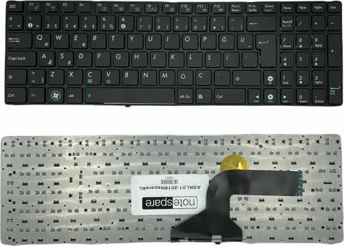 Asus X72, X72D, X72DR, X72F, X72J Uyumlu Laptop Klavye Siyah TR