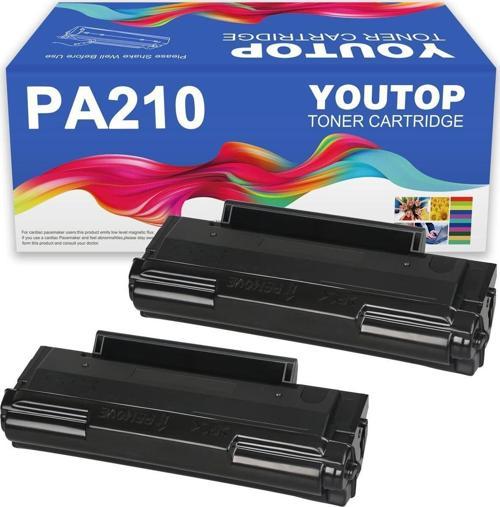 Pa-210 Black Toner Cartridge P2500W P2502W P2508W M6550Nw M6558Nw M6600Nw M6608Nw 2Adet