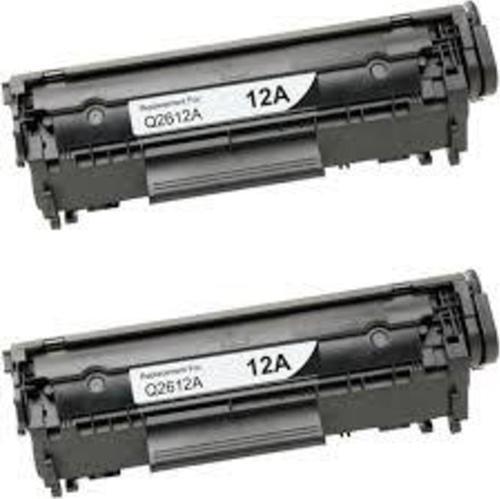 Hp Aio 3015-3020 12A (Q2612A) Siyah Muadil Lazer Toner (2 Adet)