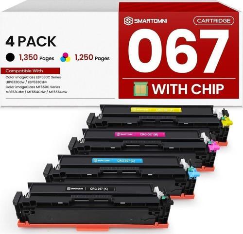 Crg067  Toner  Mf654Cdw Mf650C Mf653Cdw Mf656Cdw Lbp630C Lbp632Cdw Lbp633Cdw Set