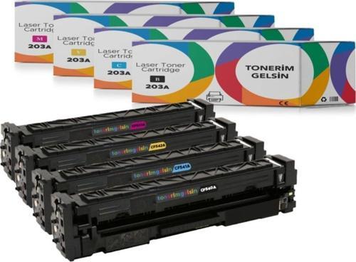 203A-Cf540A Set Takım Toner- M254Nw/M281Fdw/M280Nw
