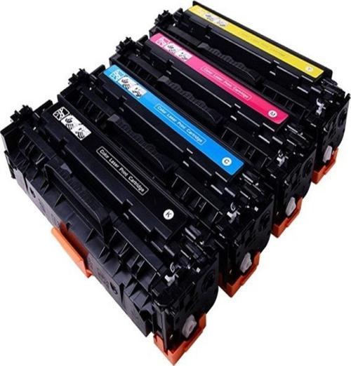 Hp 131A-Cb540A/Ce320A/Cf210A/Canon Crg-756/Crg-731 Takım Set Muadil Toner