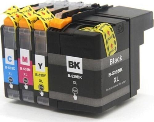 Brother Lc539Xl Uyumlu 4 Renk Kartuş Seti