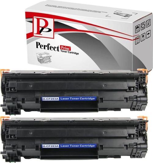 Laserjet Muadil M201Dw Mfp M125A Mfp M127Fp Mfp M127Fw Mfp M225Dn Mfp M225Dw Cf283A 2-Pack)