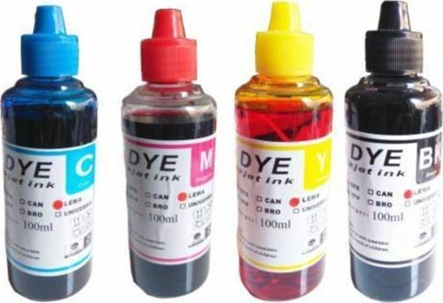 For Hp Deskjet 1515 Kartuş Dolum Mürekkebi Takım 4X100Ml 4 Renk Set Mürekkep Garantili Muadil