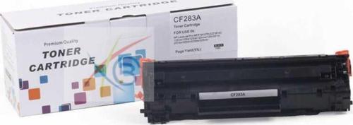 Muadil Toner Hp Cf283A / 83A Siyah Çipli 1500 Sf.