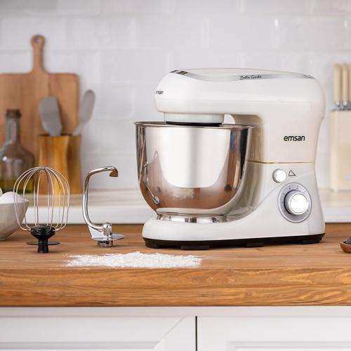 Bella Gusto Stand Mikser Mutfak Şefi Iconic Beige 1300W 5 Lt