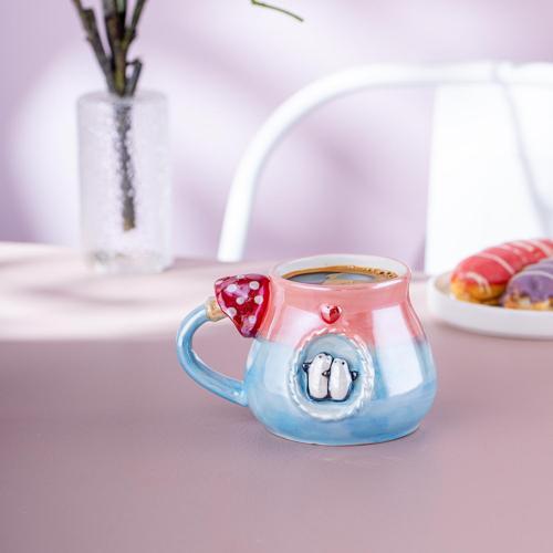 Penguen Kupa 400 Ml Mavi