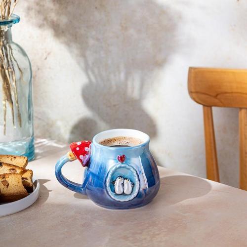 Penguen Kupa 400 Ml Lacivert