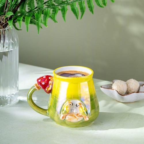 Tropikal Kupa 400 Ml Yeşil