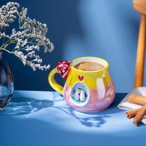 Penguen Kupa 400 Ml Pembe