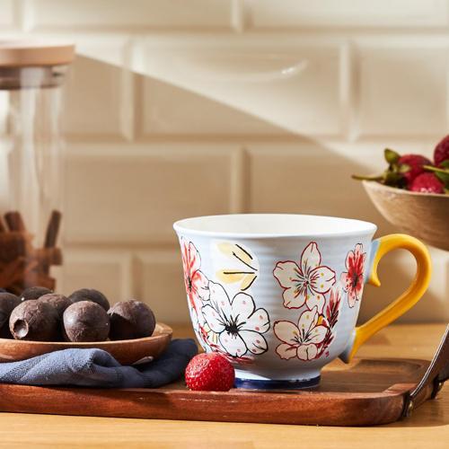 Jasmine New Bone Kupa 435 Ml Mavi