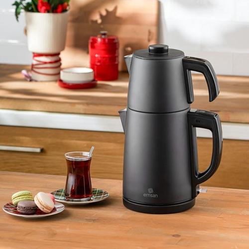 Bella Gusto Çay Makinesi Siyah