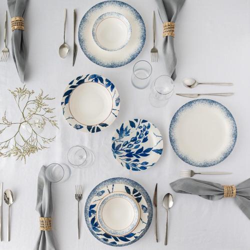 Lilabelle 24 Parça 6 Kişilik Yemek Takımı Yuvarlak