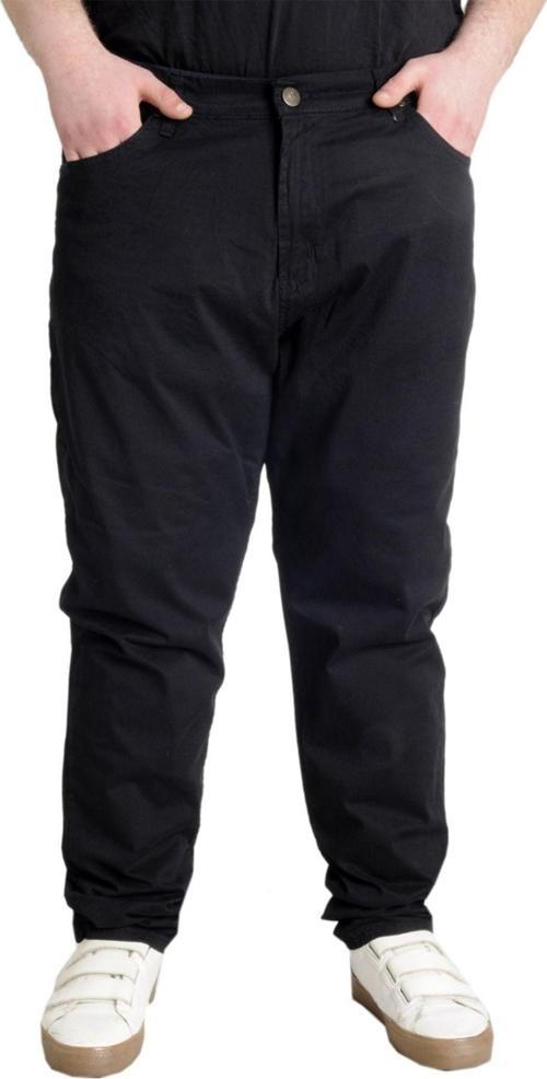 Erkek Pantolon Keten Milano Klasik 20902 Siyah