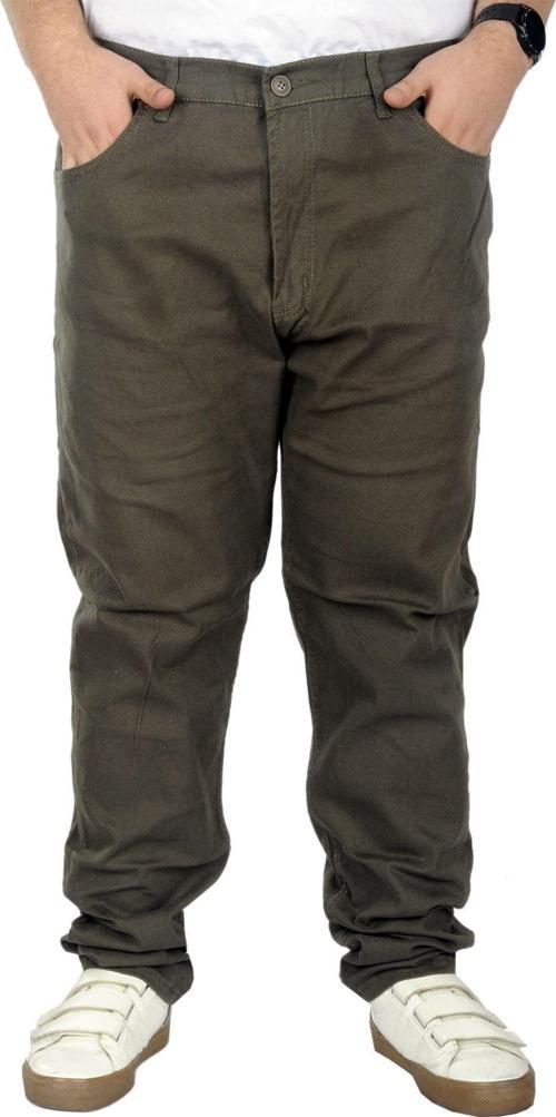Büyük Beden Erkek Gabardin Pantolon 5 Cep Doğa Classic 22920 Haki