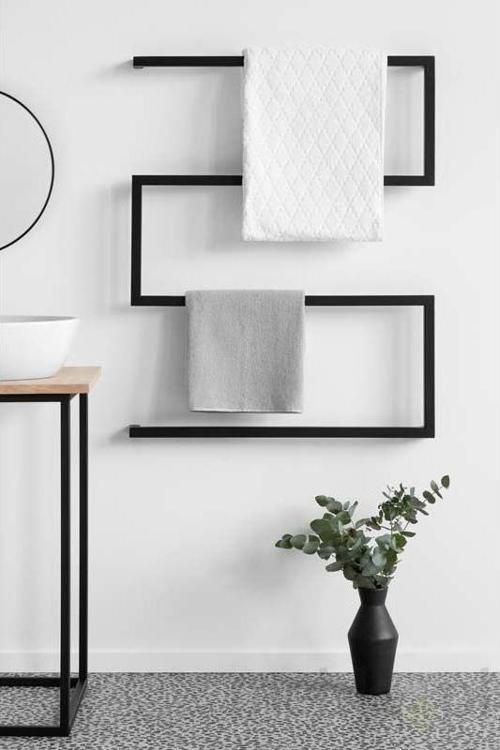 Banyo Askılığı Dekoratif Tasarım Havluluk