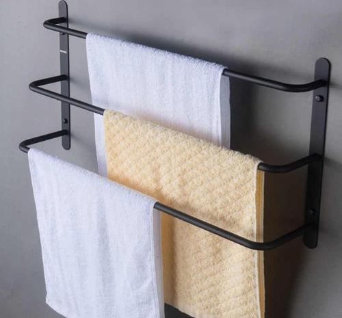 Havluluk 3 Katlı Metal Banyo Askısı