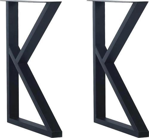 Metal Ayak Çalışma Masası Kütük Masa Ayağı Metal Mobilya Ayağı