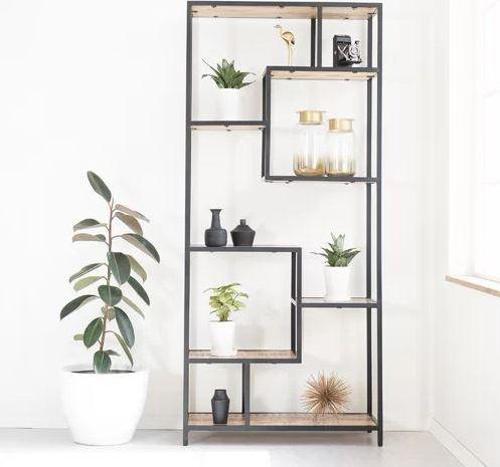 Raflı Kitaplık Büyük Kütüphane Modeli 7 Raflı Kitaplık