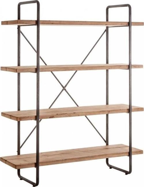 Kitaplık Modeli 4 Raflı Modern Tasarım Kitaplık