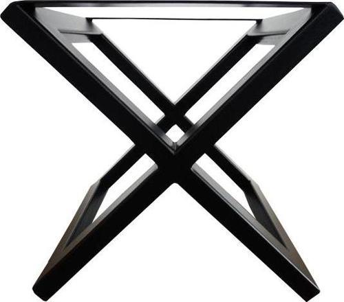 Ağaç Sehpa Ayağı X Tasarım Metal Sehpa Ayağı