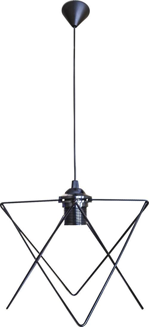 Bade Tekli Avize Siyah