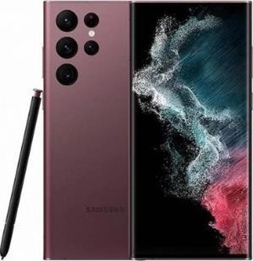 Yenilenmiş Galaxy S22 Ultra 512GB -C Kalite- Bordo