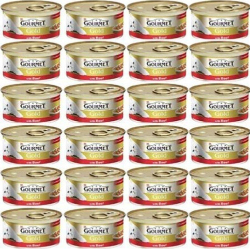 Gold Parça Etli Soslu Sığır Etli Kedi 85gr 24 ADET