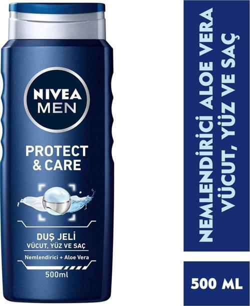 Men Protect & Care Aloe Vera Nemlendirici Erkek Duş Jeli 500 ML
