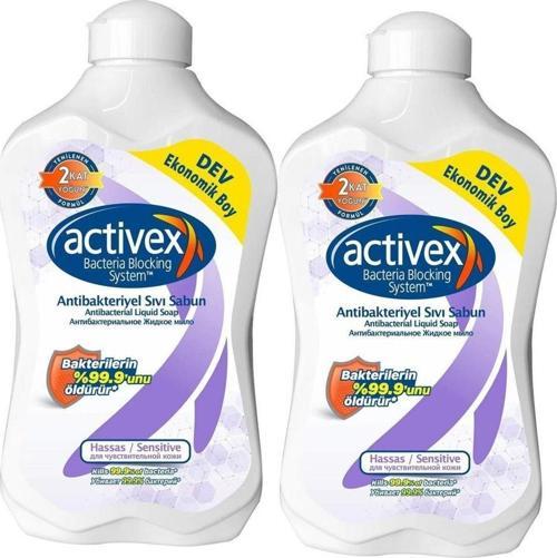 Sıvı Sabun Hassas 500 ml x 2 Adet
