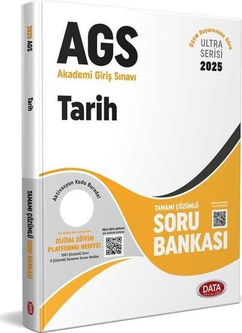 Data 2025 MEB-AGS Tarih Soru Bankası Çözümlü Data Yayınları