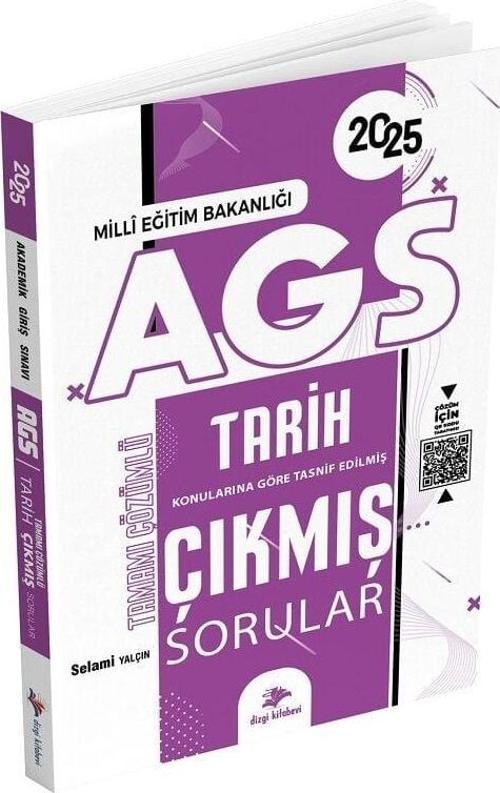 Dizgi 2025 MEB AGS Tarih Çıkmış Sorular Konularına Göre - Selami Yalçın Dizgi Kitap