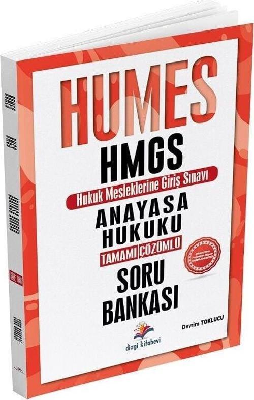 Dizgi Kitap HUMES HMGS Anayasa Hukuku Soru Bankası Çözümlü - Devrim Toklucu Dizgi Kitap