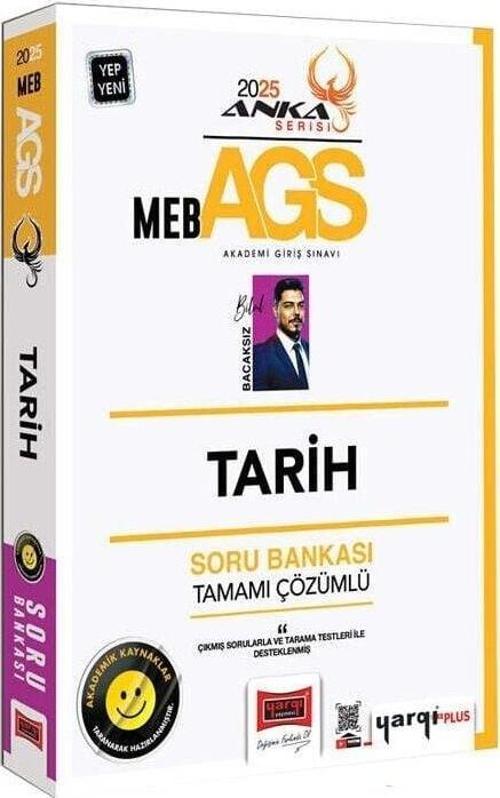 Yargı 2025 MEB-AGS Tarih Soru Bankası Çözümlü Anka Serisi - Bilal Bacaksız Yargı Yayınları