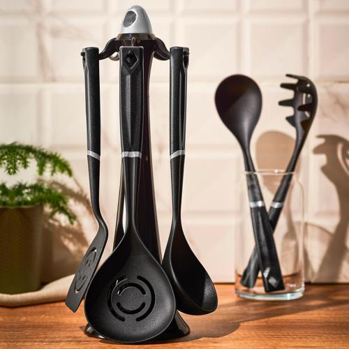 Akasya 6 Parça Servis Seti Gri