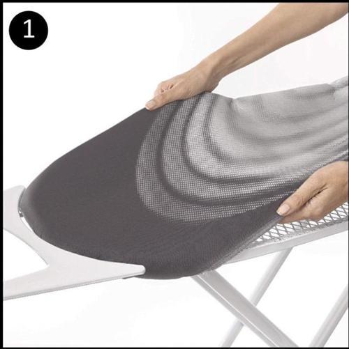 (Hediyeli) Premium x l Ütümasası Kılıf Örtüsü Bezi (1Ad.Koruyucu File Ütüleme Pedi Hediyeli)