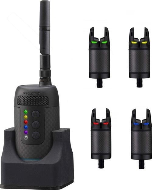 Prologıc K3 Bite Alarm Set 4+1 (Green,Yellow,Red,Blue)