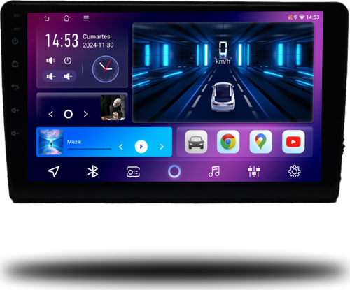 Peugeot 308 2014-2021 Uyumlu Android Multimedya 6GB RAM 128GB Hafıza