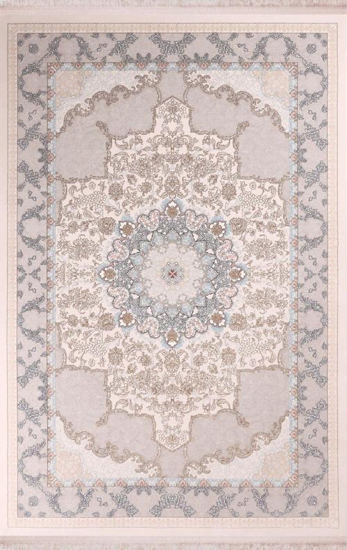 Halı Louvre 38520 Krem Retro Klasik Desen Halı